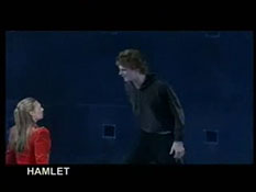 Anna Torv on stage in Hamlet (2003)